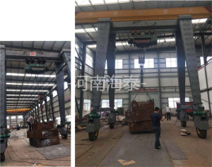 山東-電動輪胎葫蘆門機-MHLT32t-8m