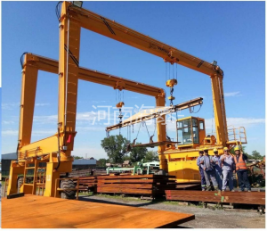 阿根廷-液壓輪胎搬運機-YTL12.5+12.5t-18m