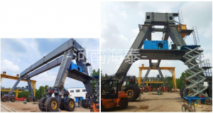 新加坡-液壓輪胎門式起重機-MET80+80t-34m